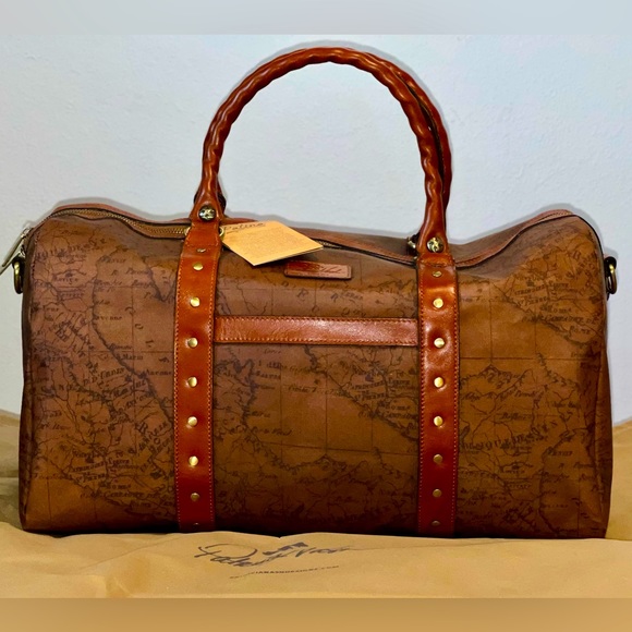 Patricia Nash Bags Patricia Nash Signature Map Milano Weekender Nwt Poshmark